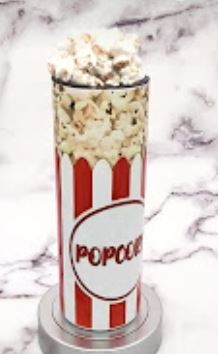 Popcorn with popcorn topper - 20 oz Tumbler Set