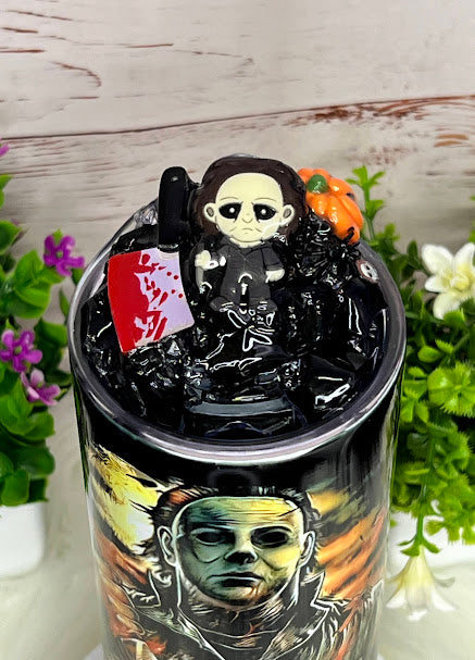 But You Can't Kill the Boogeyman Michael Halloween - 20 oz Tumbler Only OR with Topper Set