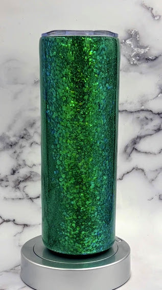 Lucky and Blessed - Glitter 20 oz Tumbler