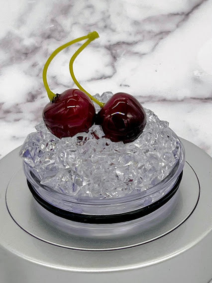 Smirnoff Black Cherry with ice/cherry topper- 20 oz Tumbler Set