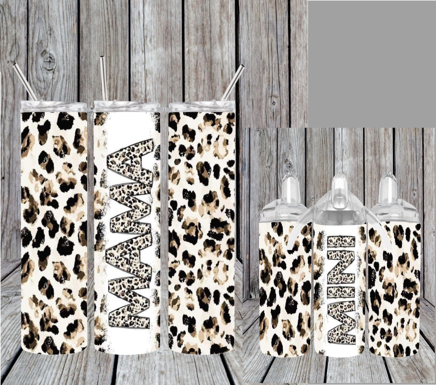 Mama and Mini - Animal Print
