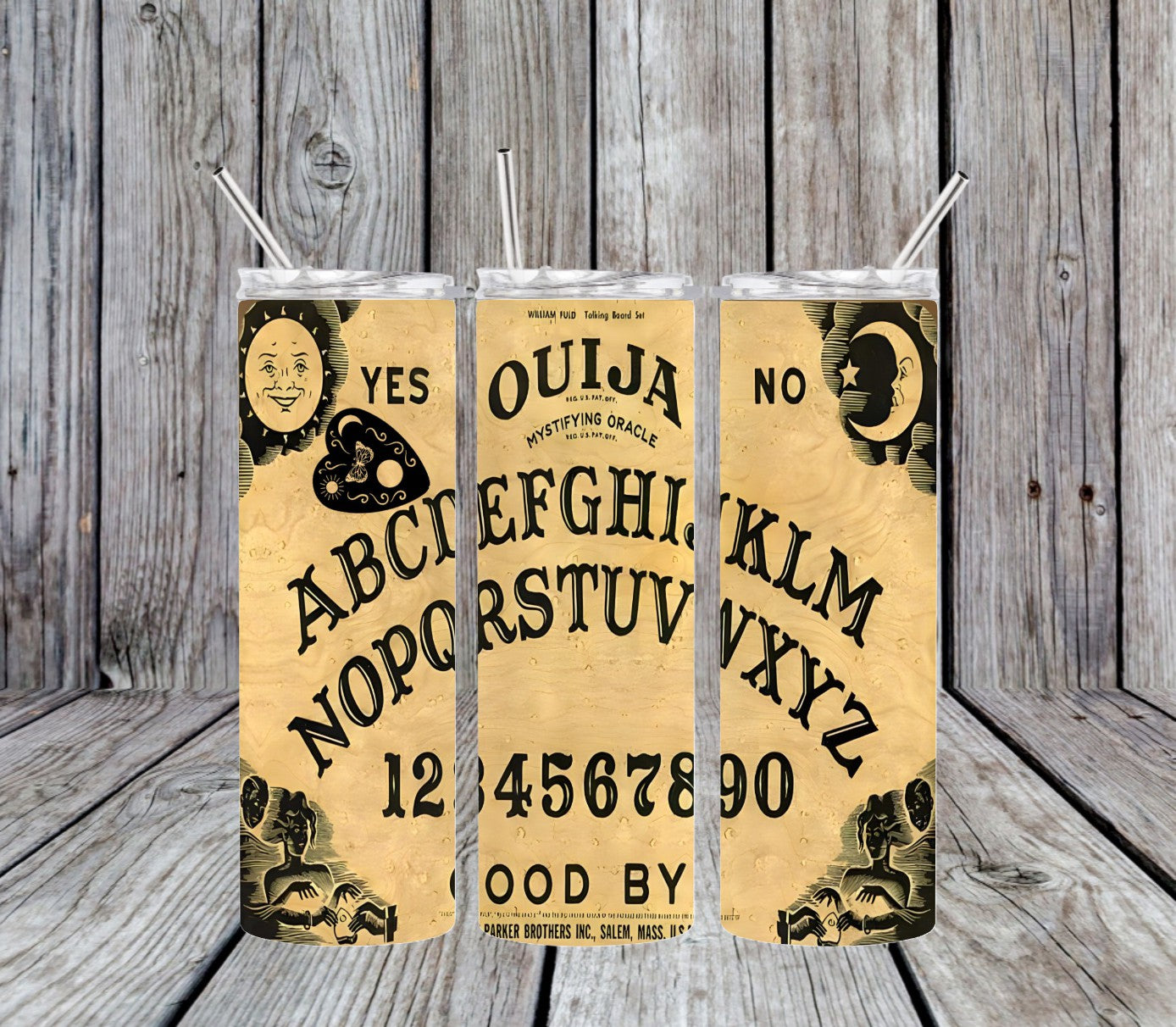 Ouija - 20 oz Tumbler Only OR with Topper Set