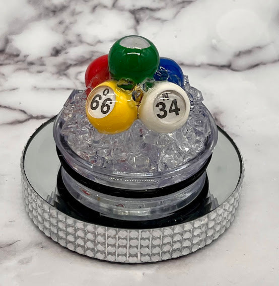 Tumbler Topper Bingo Balls Only for 20 oz Tumblers