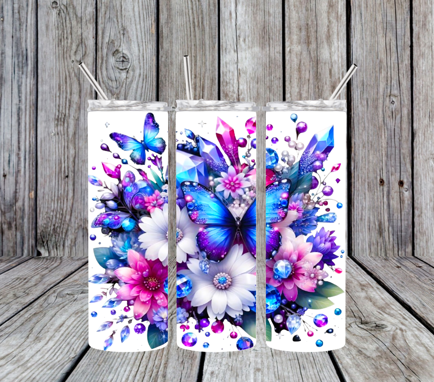 Butterfly Crystal White
