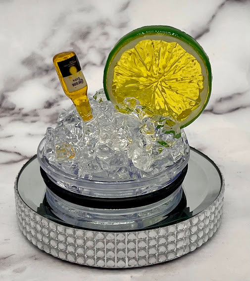 Tumbler Topper Corona and Lime for 20 oz Tumblers