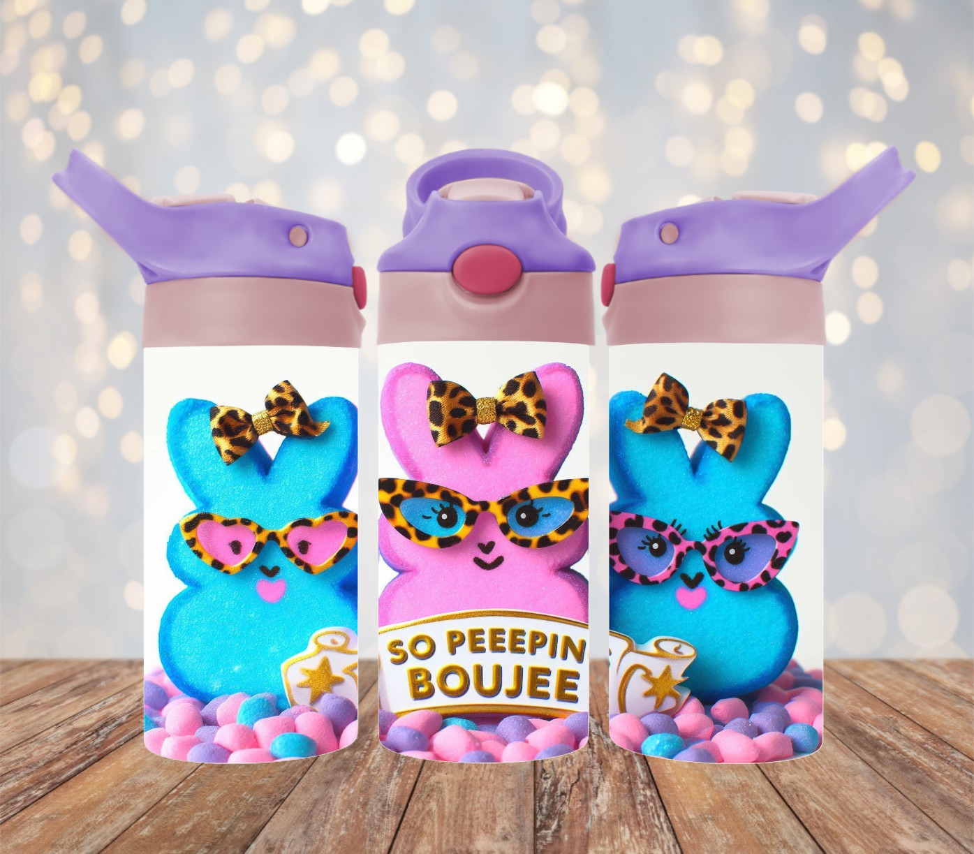 So Peepin Boujee Easter Peeps - 12 oz Kids Cup