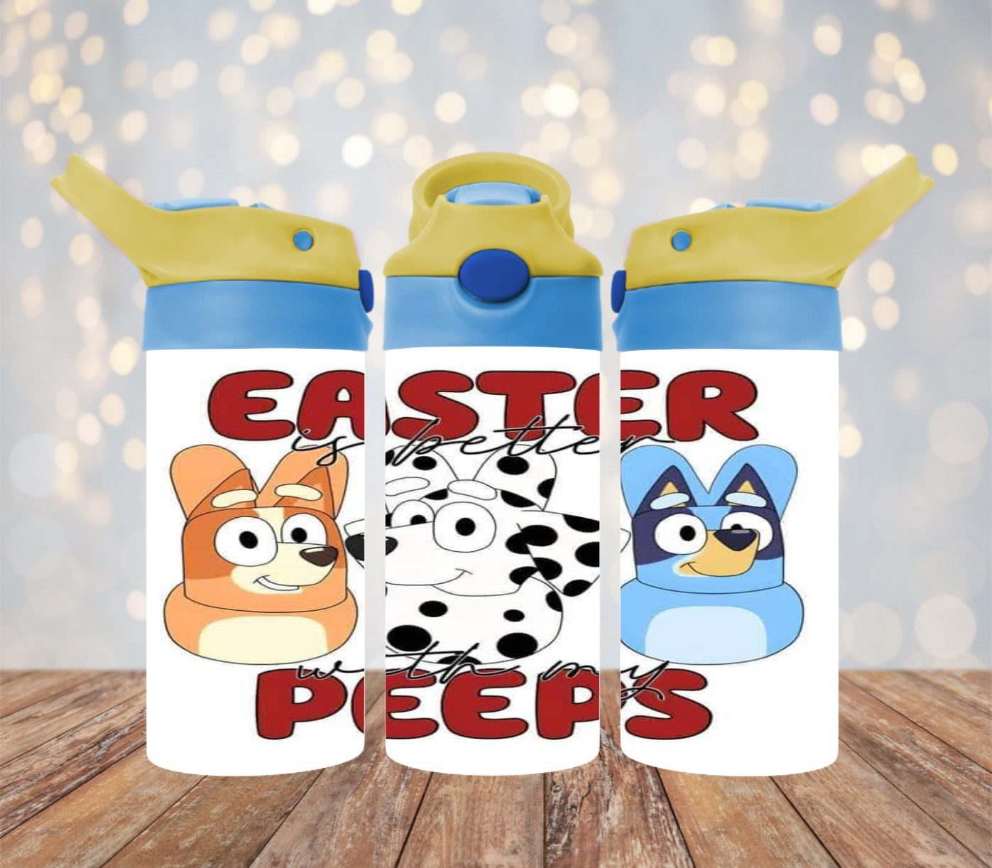 Easter Peeps Bluey - 12 oz Kids Cup