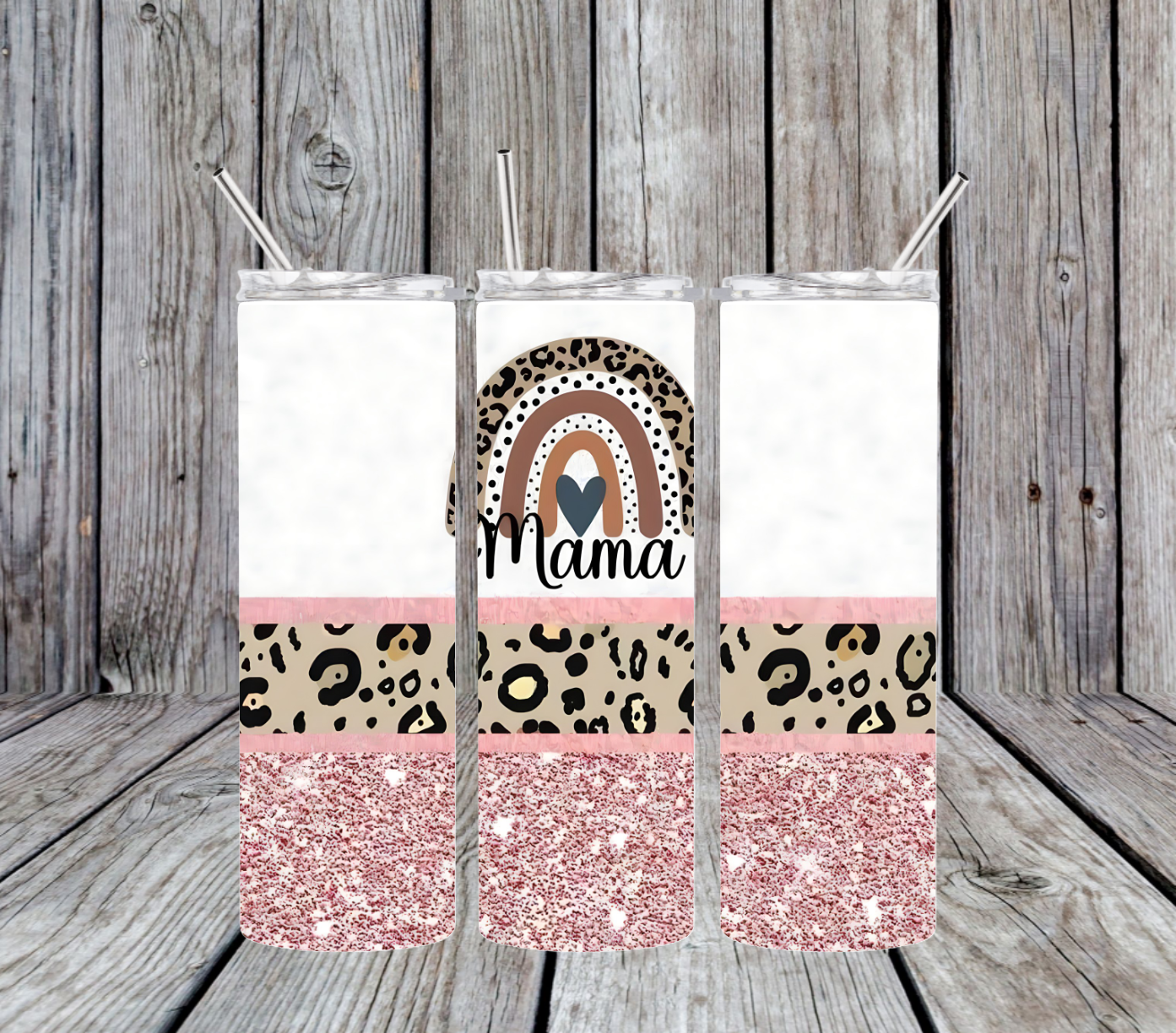 Mama - Rainbow rose gold