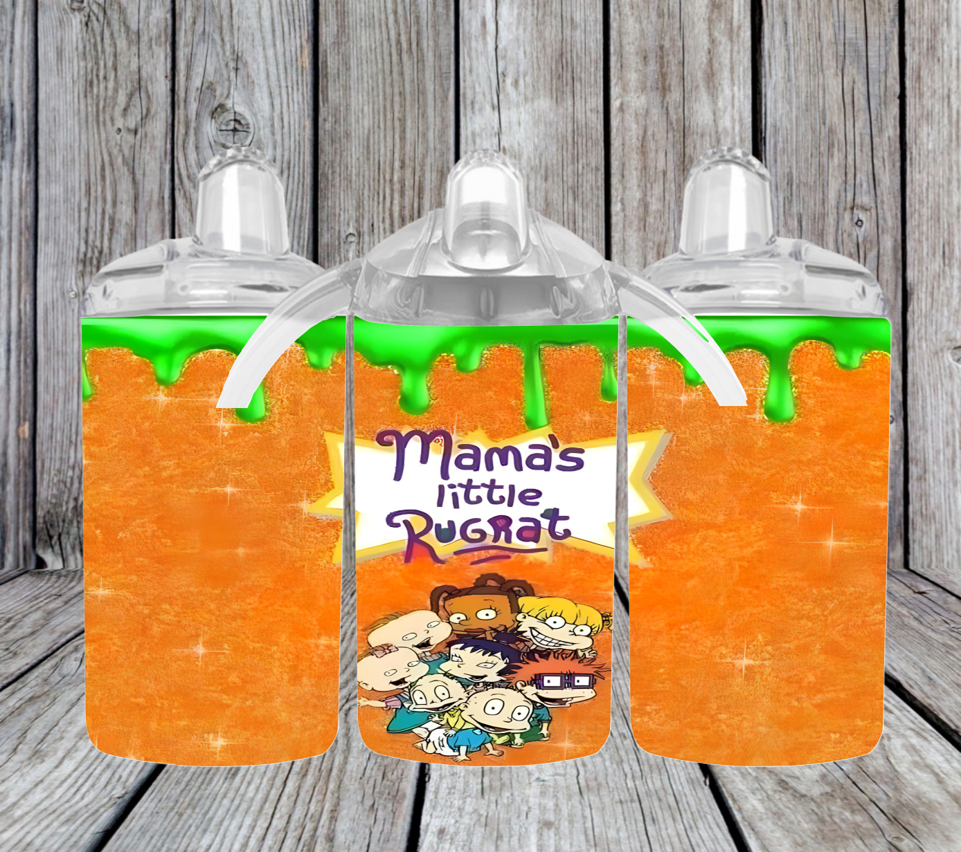 Mama's Little Rugrat - 12 oz Sippy Cup