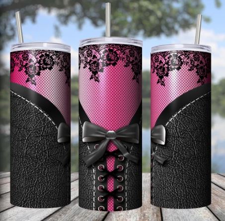 Leather & Lace Pink