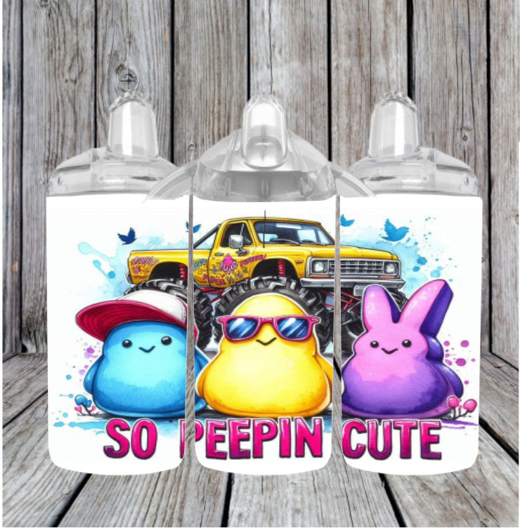 So Peepin Cute - 12 oz Sippy Cup
