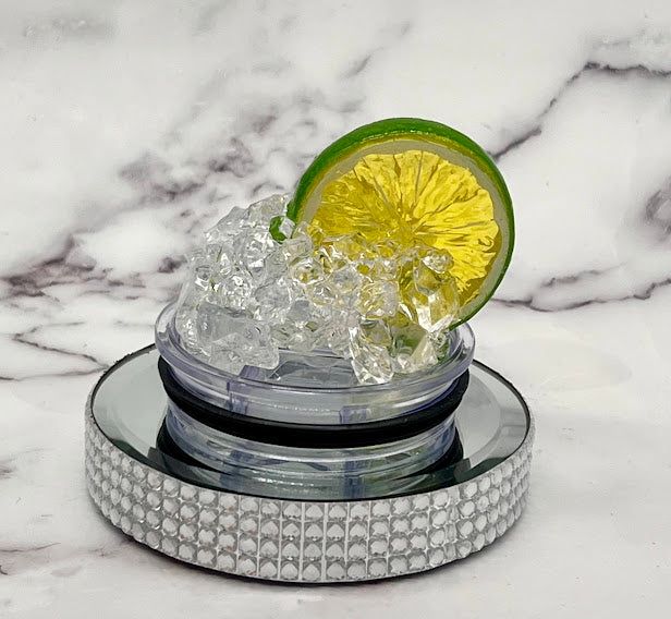 Tumbler Topper Ice and Lime for 20 oz Tumblers