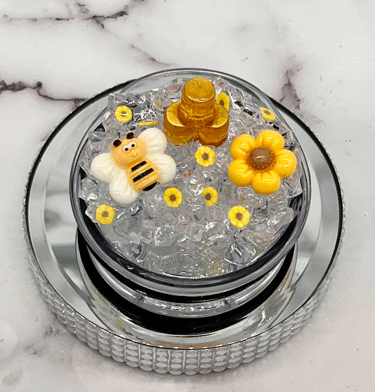 Tumbler Topper Honeybee for 20 oz Tumblers