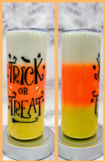 Trick or Treat - Glitter 20 oz Tumbler