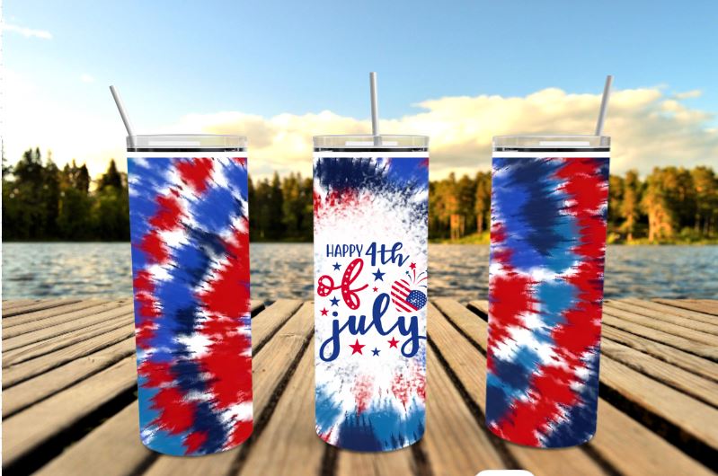 Happy 4th of July Tie Dye