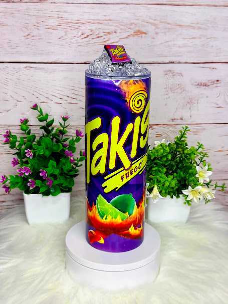 Takis Fuego - 20 oz Tumbler Only OR with Topper Set