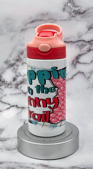 Poppin Down the Bunny Trail 12 oz Kids Cup