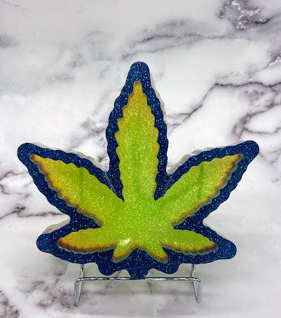 Epoxy Leaf Trinket Dish/Ashtray Pride