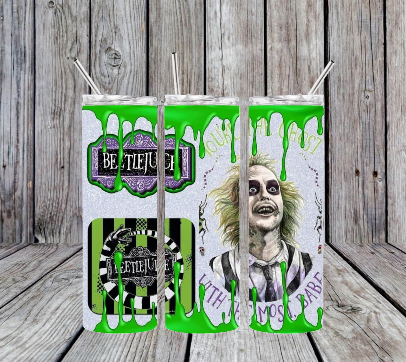 Beetlejuice (green drip)