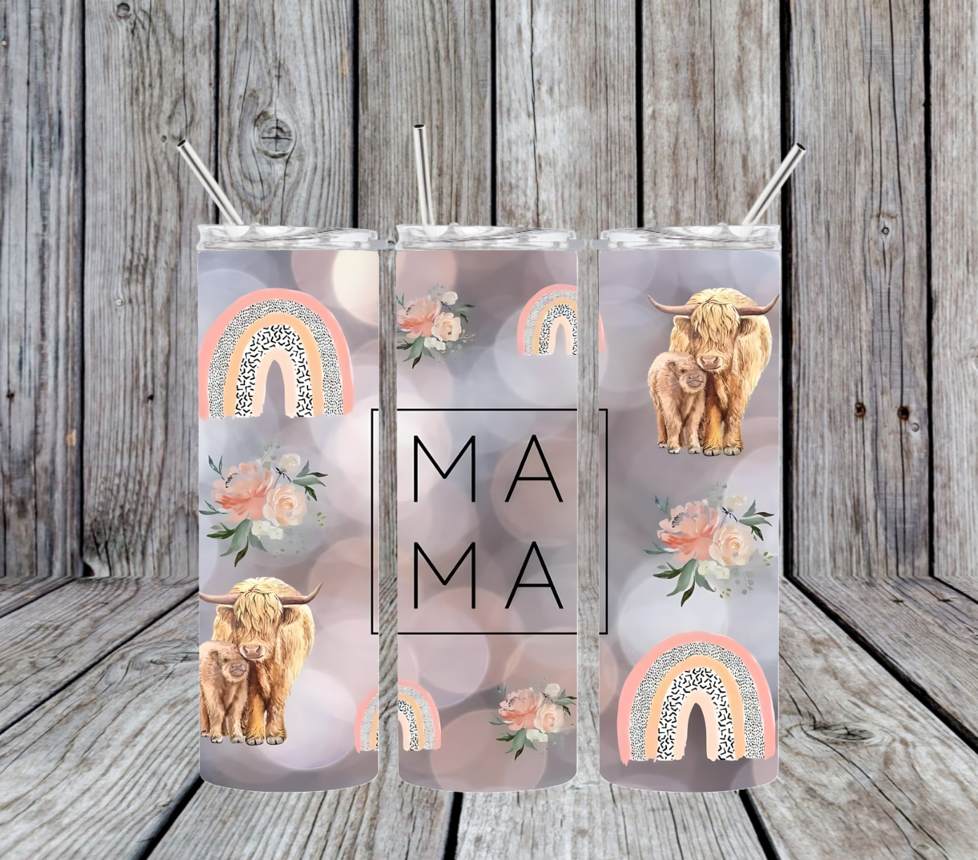 Mama - Rainbow Cow