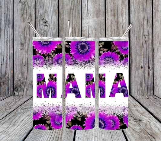 Mama - Flowers purple