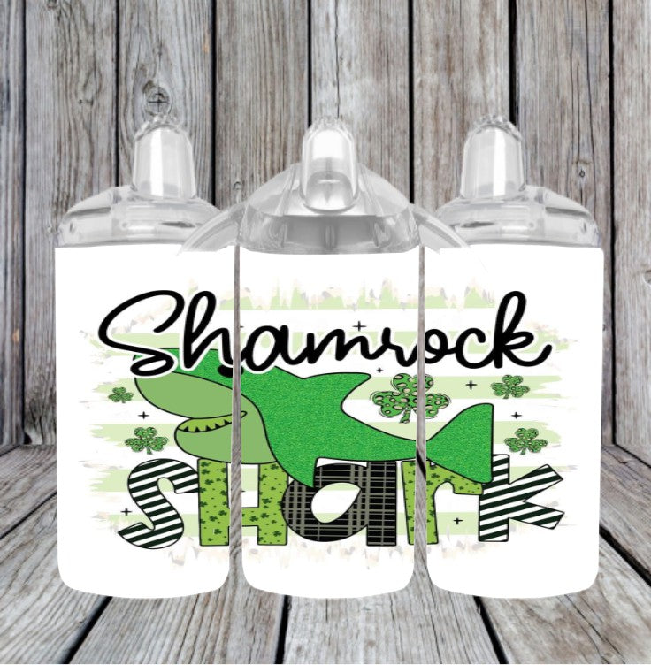 Shamrock Shark - 12 oz Sippy Cup