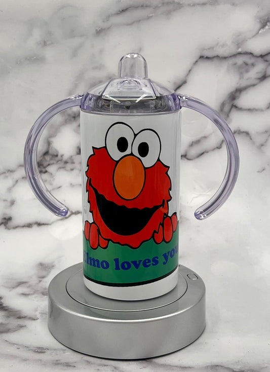 Elmo Loves You 12 oz Sippy Cup