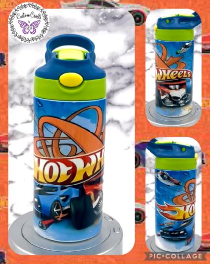 Hot Wheels 12 oz Kids Cup – Custom Crafts by BB