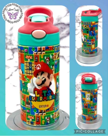 Super Mario Bros 12 oz Kids Cup